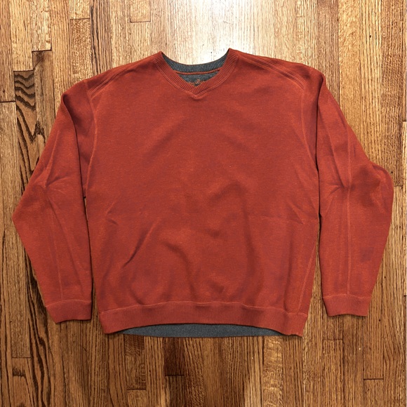 Tommy Bahama Crewneck Sweater Orange XL - Picture 1 of 8